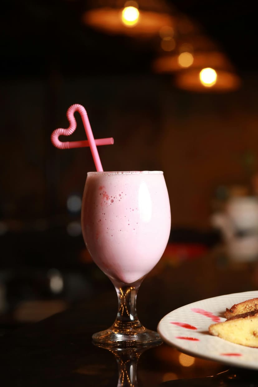 Rose Cardamom Lassi